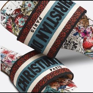 Multicolor Dior Zodiac Embroidered Cotton